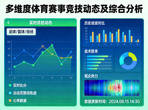 多维度体育赛事竞技动态及综合分析图景展示